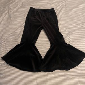 Bailey Blossom Velour Bellbottoms